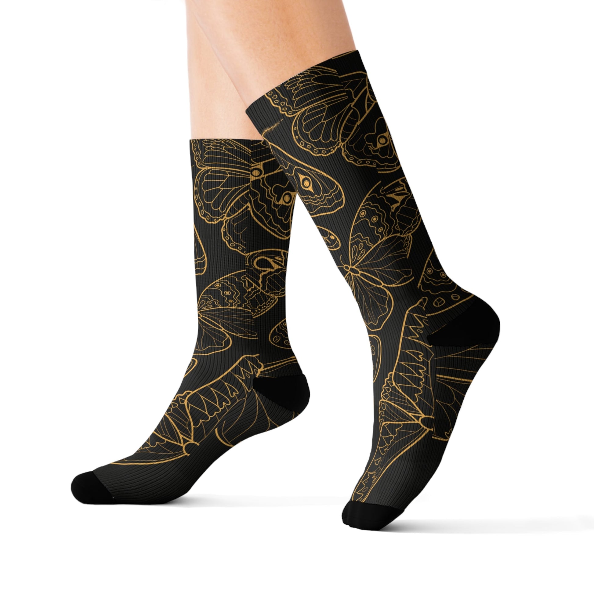 Butterfly Socks - Sublimation - JennyCool