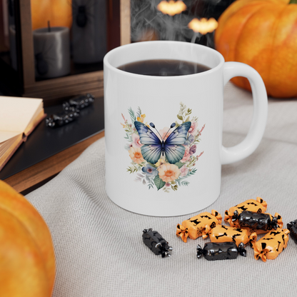 Ceramic Mug Butterfly, (11oz, 15oz)