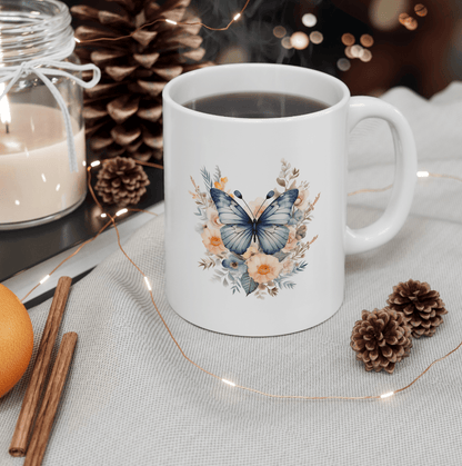 Ceramic Mug Butterfly, (11oz, 15oz) - JennyCool