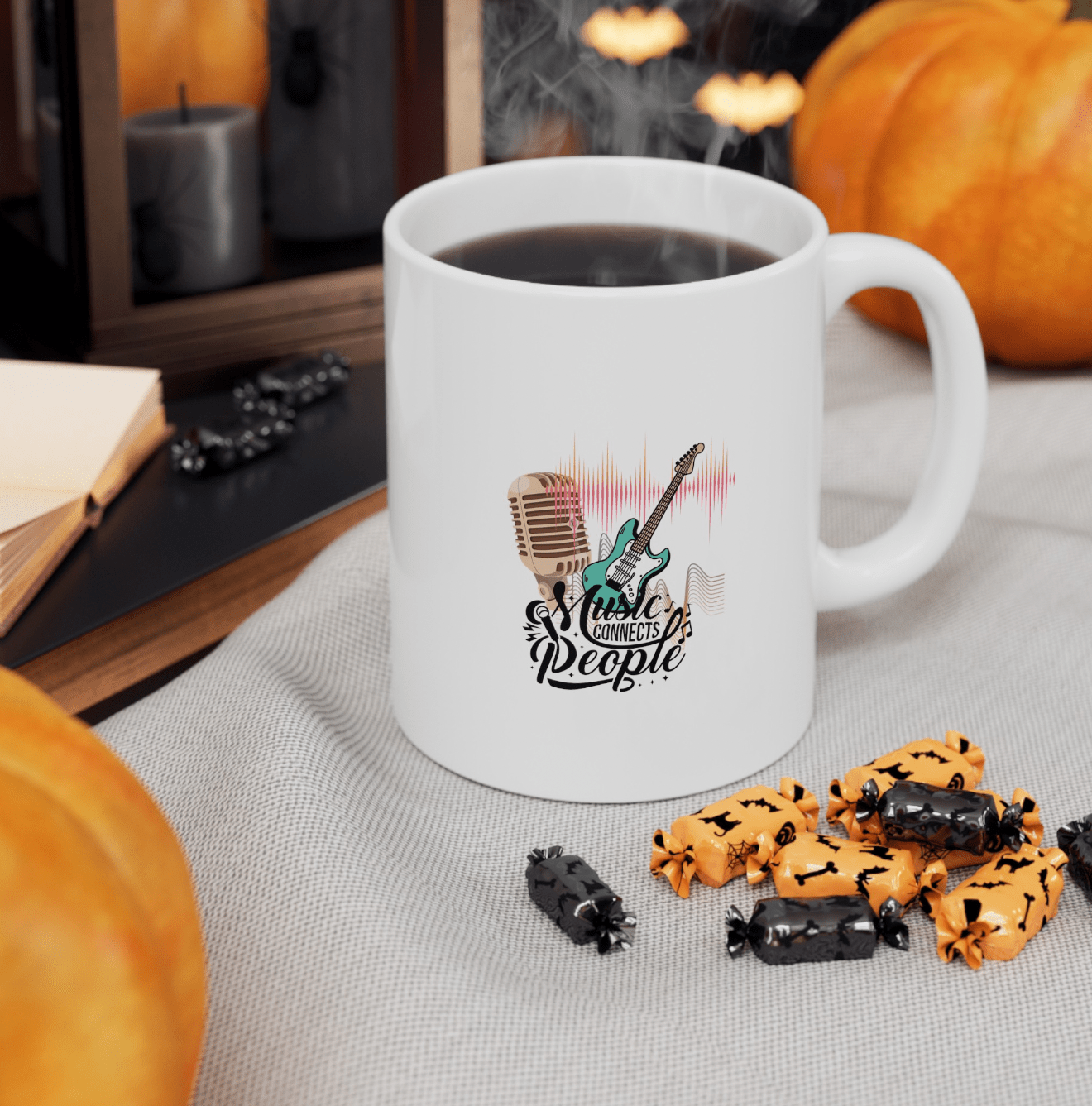 Ceramic Mug for Music Lovers, (11oz, 15oz) - JennyCool