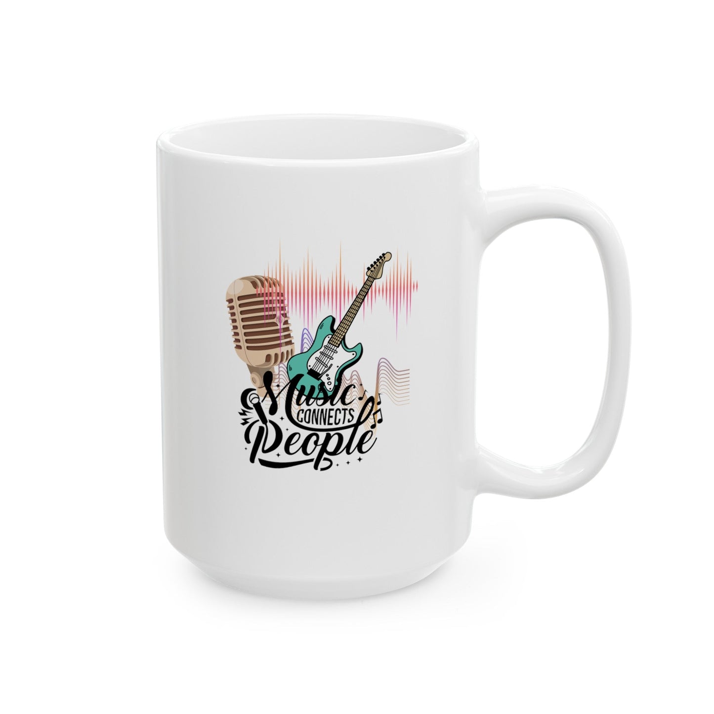 Ceramic Mug for Music Lovers, (11oz, 15oz) - JennyCool
