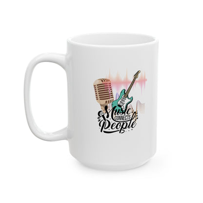 Ceramic Mug for Music Lovers, (11oz, 15oz) - JennyCool