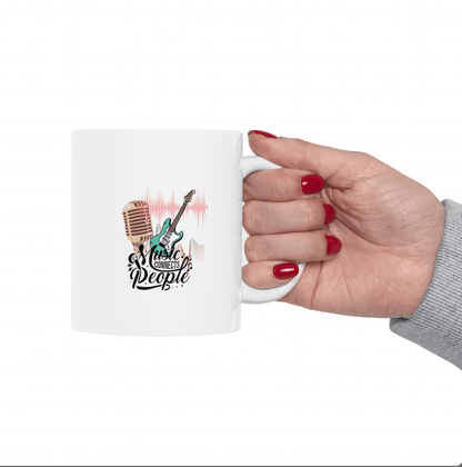 Ceramic Mug for Music Lovers, (11oz, 15oz) - JennyCool