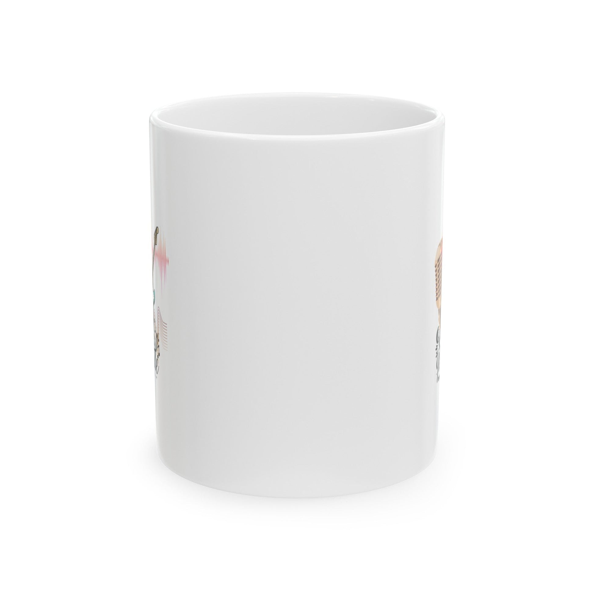 Ceramic Mug for Music Lovers, (11oz, 15oz) - JennyCool