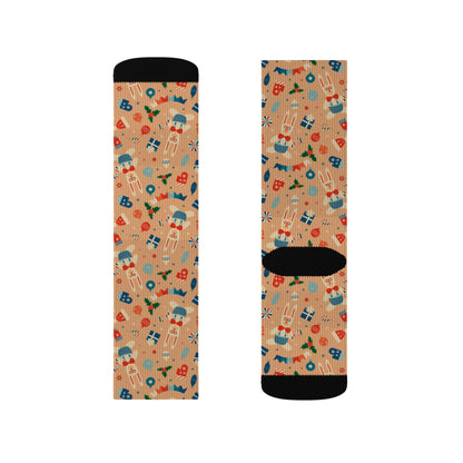 Christmas gift Socks - Sublimation - JennyCool