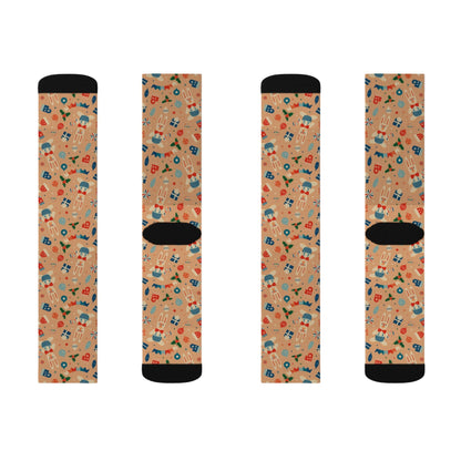 Christmas gift Socks - Sublimation - JennyCool