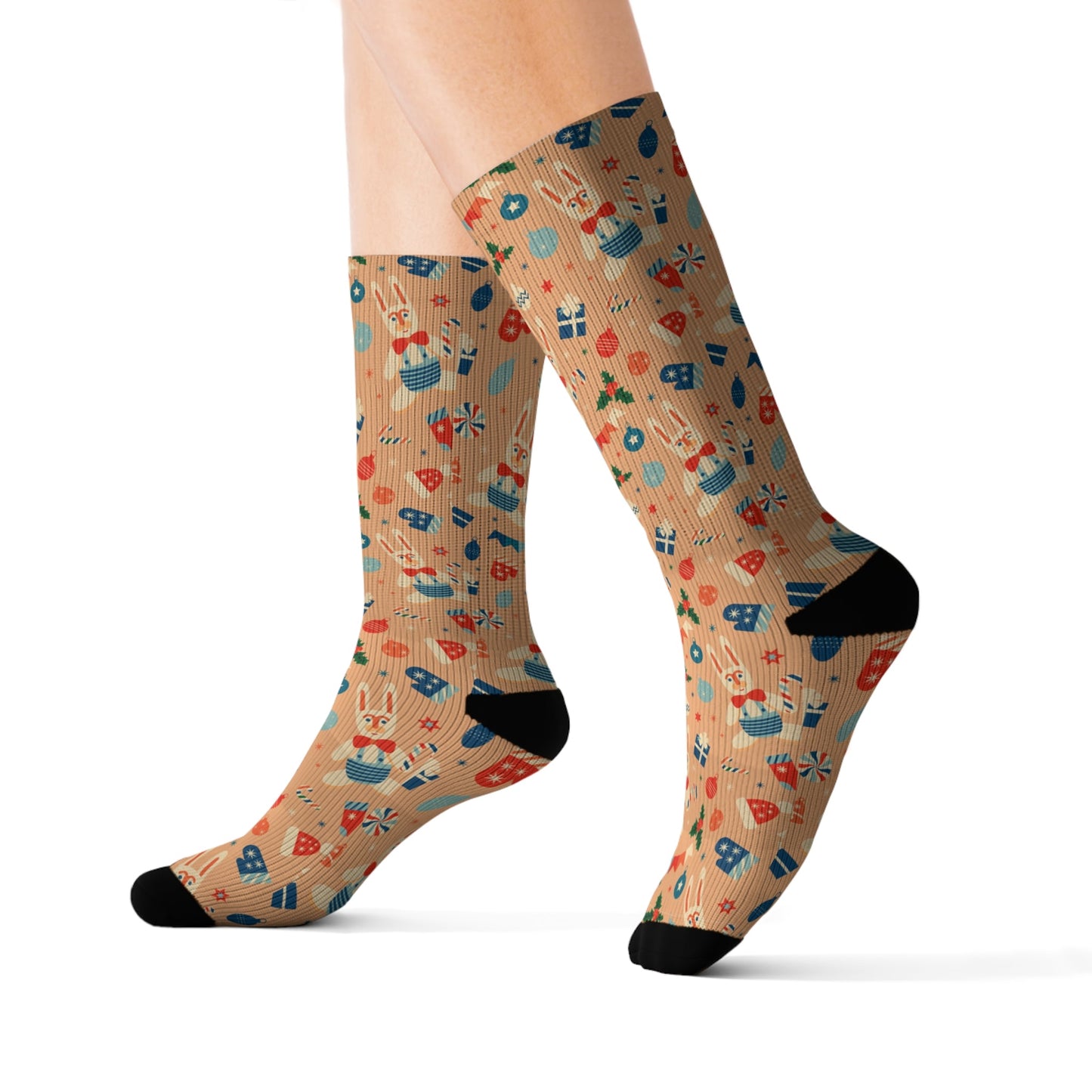 Christmas gift Socks - Sublimation - JennyCool
