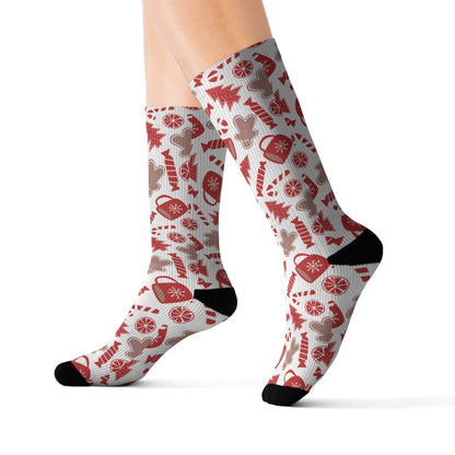 Christmas Socks - Sublimation - JennyCool
