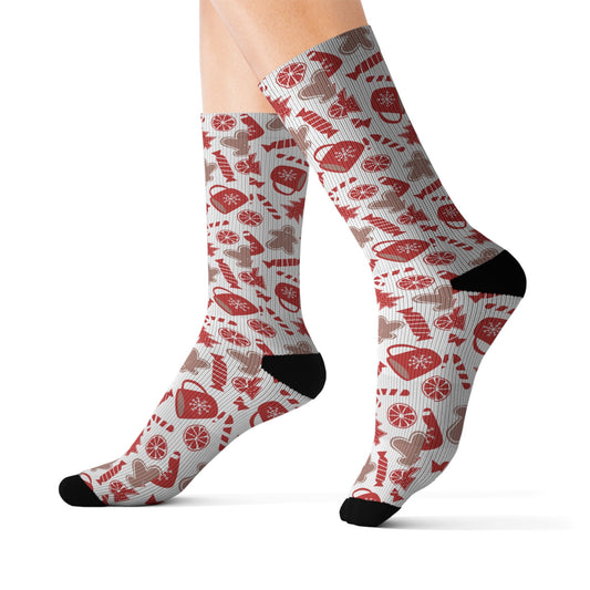 Christmas Socks - Sublimation - JennyCool