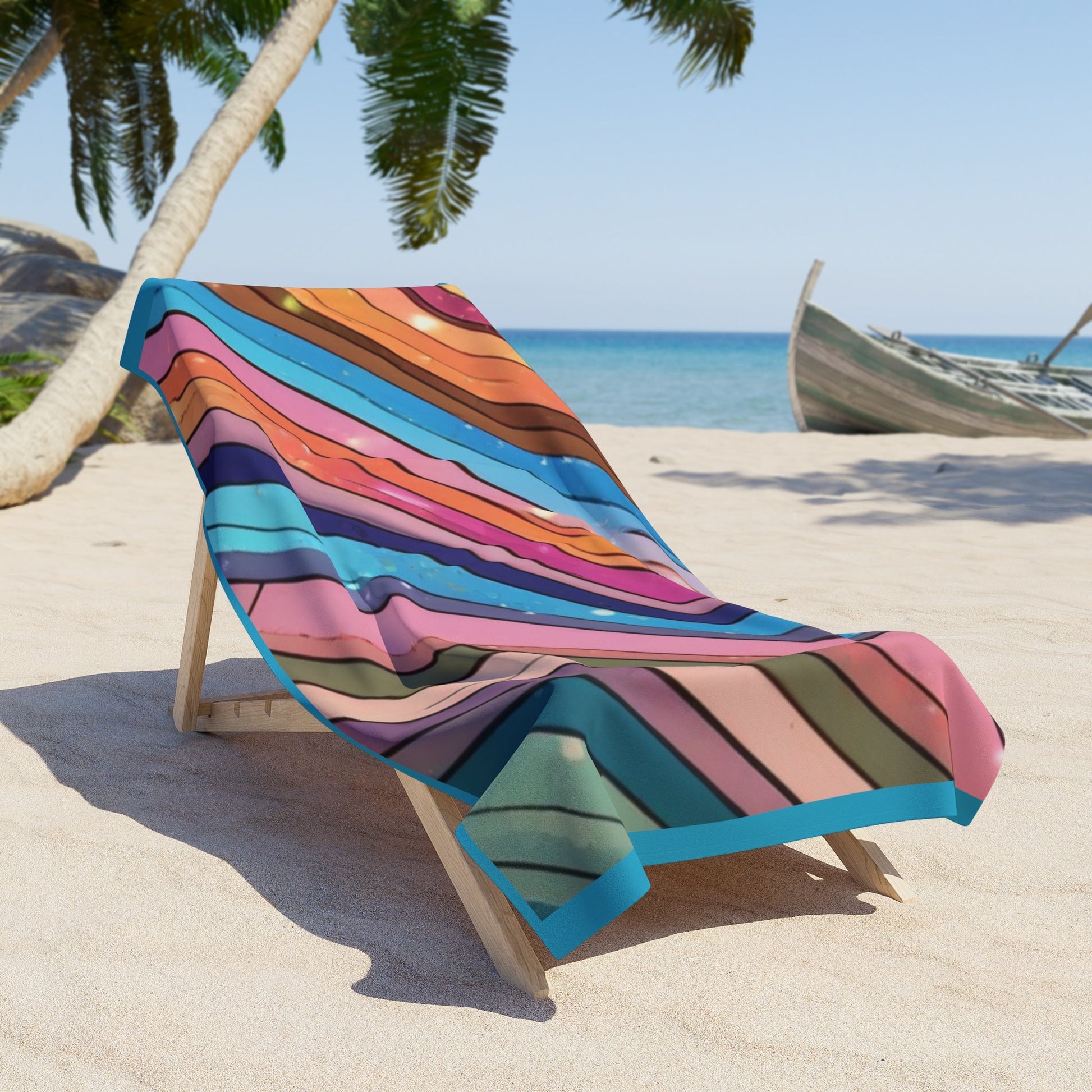 Colorful Beach Towel - JennyCool