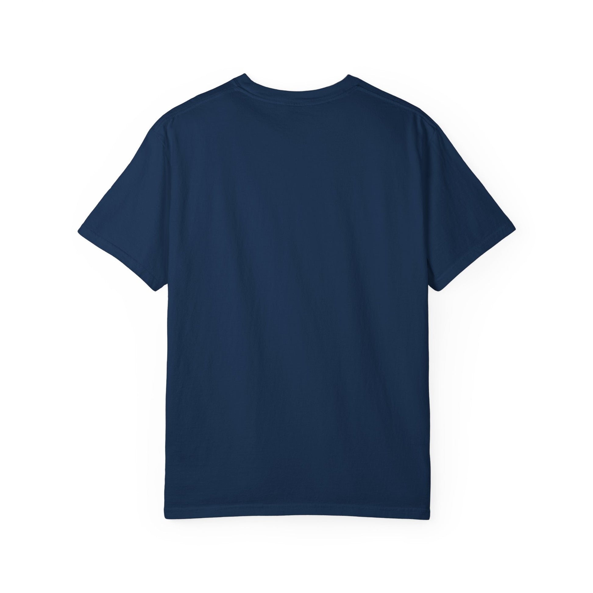Comfort Colors® Blue Wildflower Garment - Dyed Heavyweight T-Shirt – Vintage Washed Relaxed Fit Cotton Tee - JennyCool