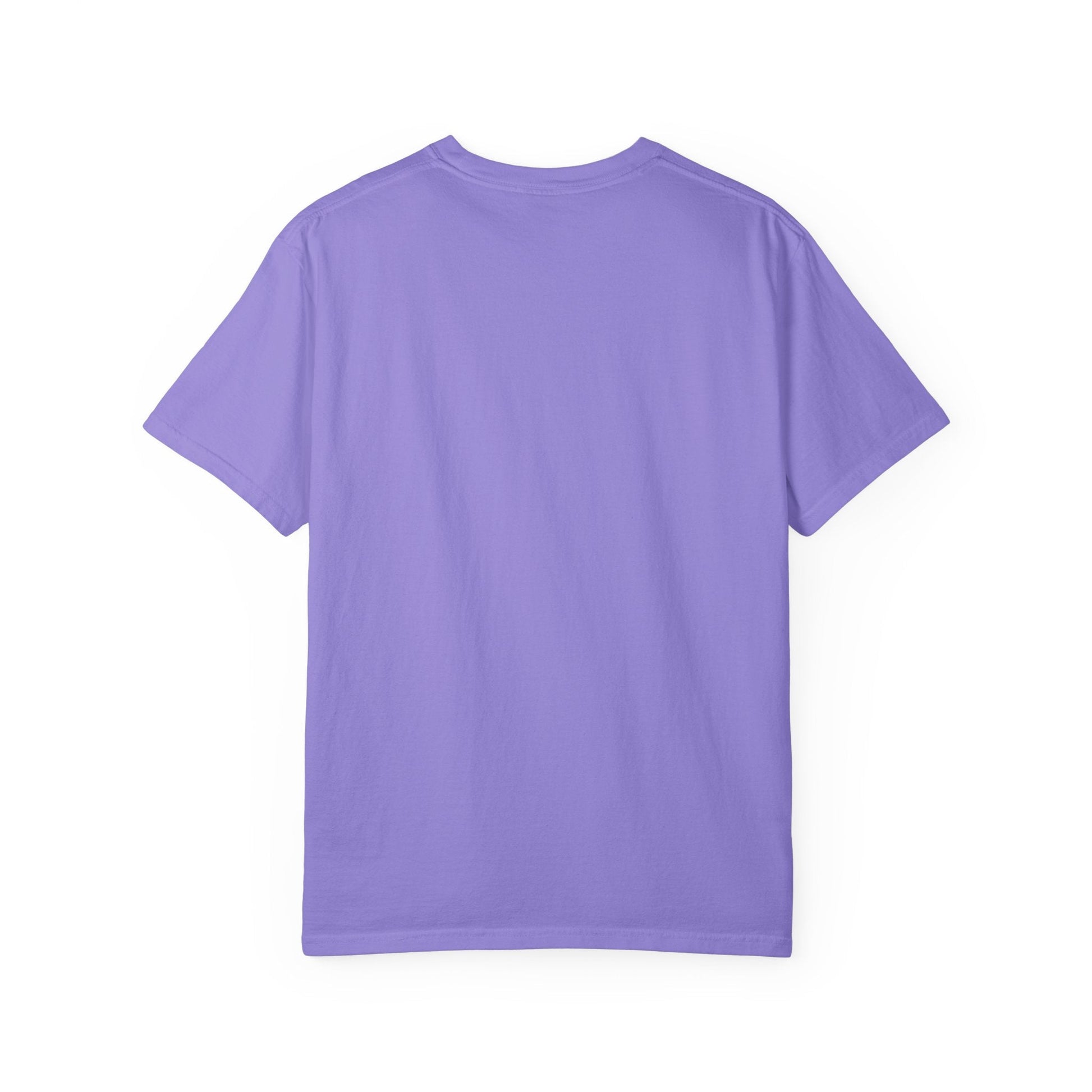 Comfort Colors® Blue Wildflower Garment - Dyed Heavyweight T-Shirt – Vintage Washed Relaxed Fit Cotton Tee - JennyCool