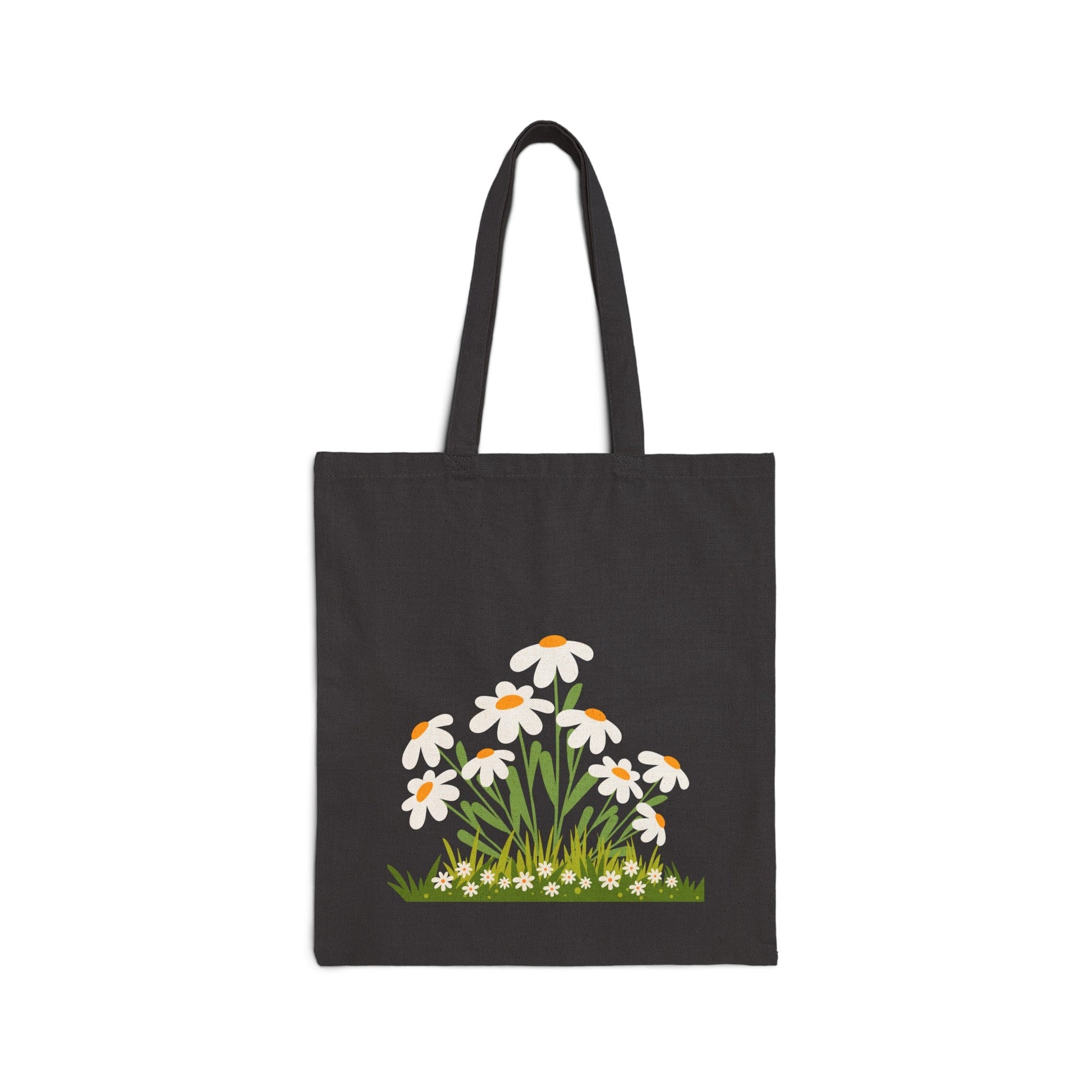 Cotton Canvas Tote Bag Daisy - JennyCool