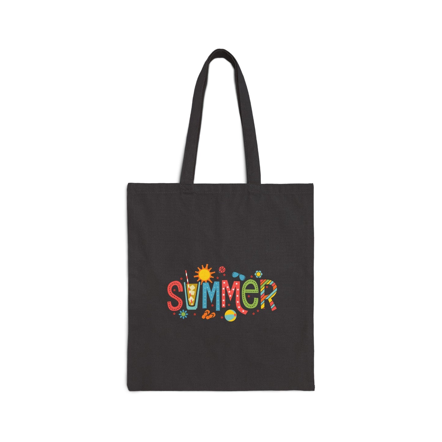 Cotton Canvas Tote Bag Summer - JennyCool
