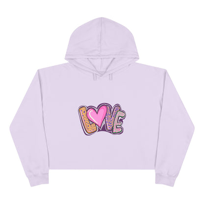 Crop Hoodie Love - Show your Love with Hoodies - JennyCool