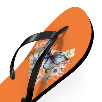 Crusta Flip Flops with Butterfly Design - JennyCool