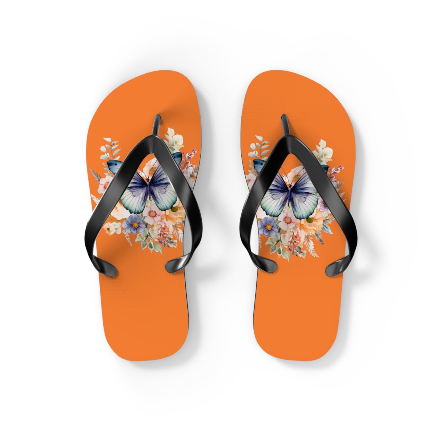 Crusta Flip Flops with Butterfly Design - JennyCool