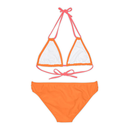 Crusta Strappy Bikini Set (AOP) with Butterfly design - JennyCool