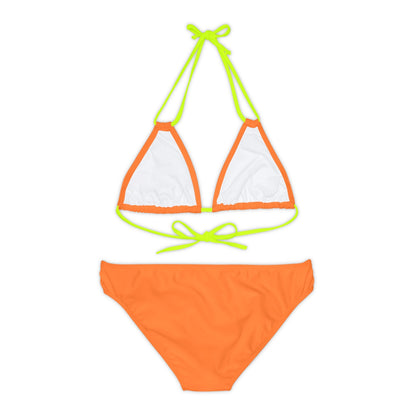 Crusta Strappy Bikini Set (AOP) with Butterfly design - JennyCool