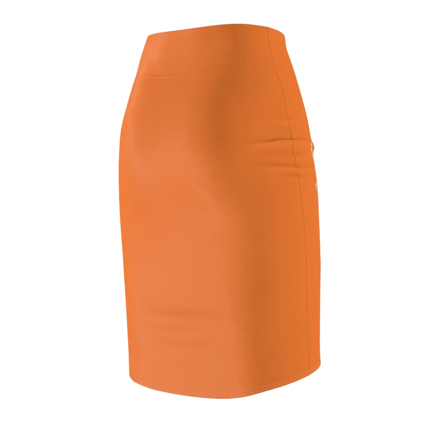 Crusta Women's Pencil Skirt (AOP) with Spring Flowers and Butterfly - JennyCool