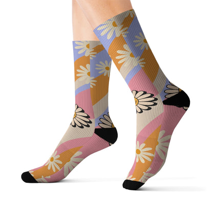 Daisy Socks - Sublimation - JennyCool