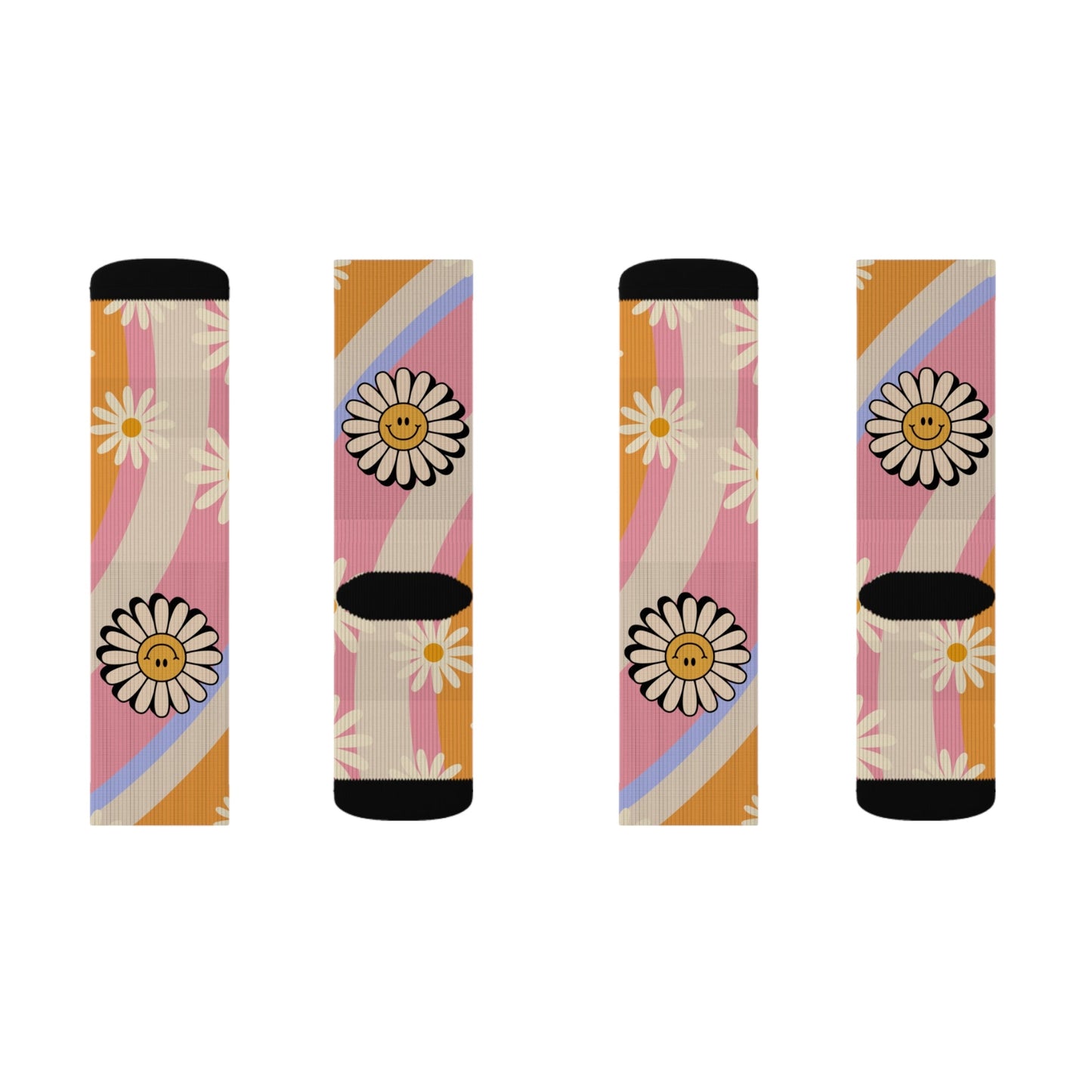 Daisy Socks - Sublimation - JennyCool