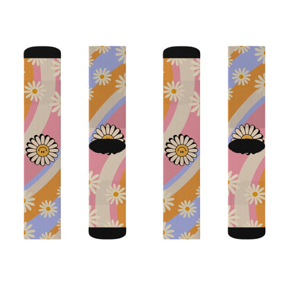Daisy Socks - Sublimation - JennyCool