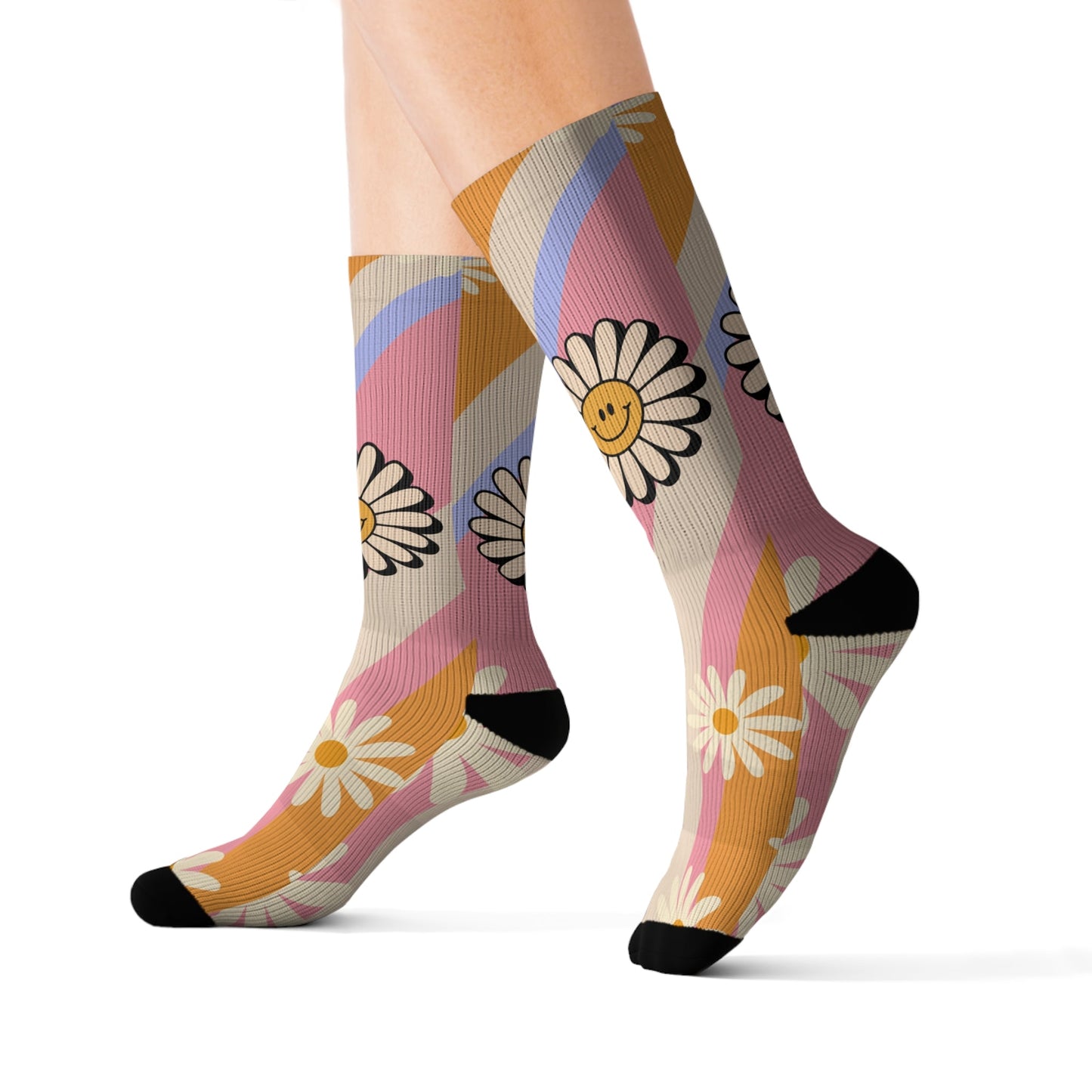 Daisy Socks - Sublimation - JennyCool
