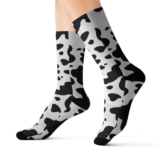 Dalmatian patterned Socks - Sublimation - JennyCool
