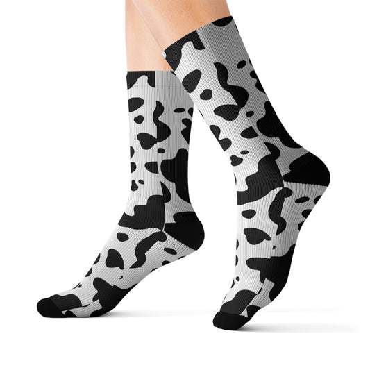 Dalmatian patterned Socks - Sublimation - JennyCool