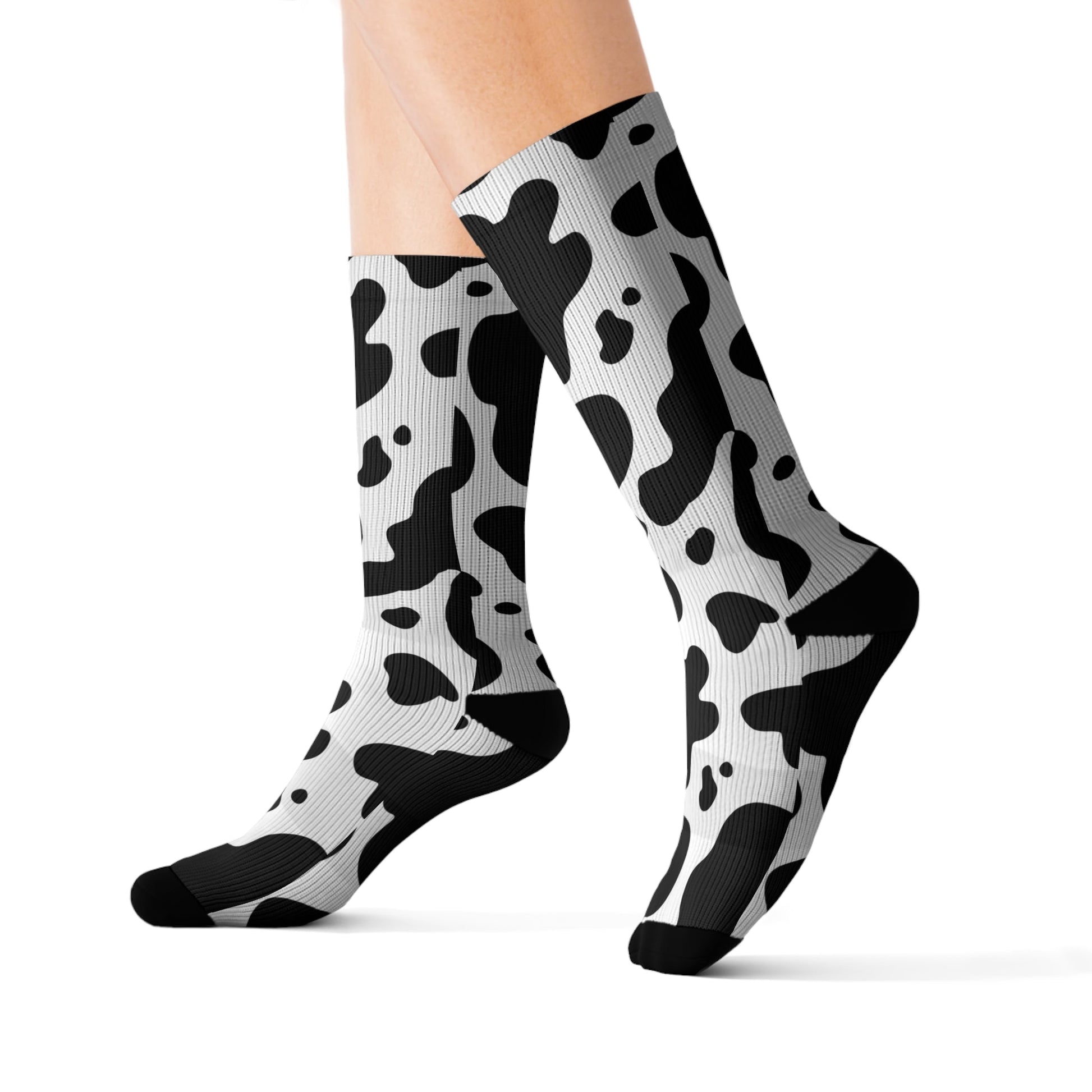 Dalmatian patterned Socks - Sublimation - JennyCool