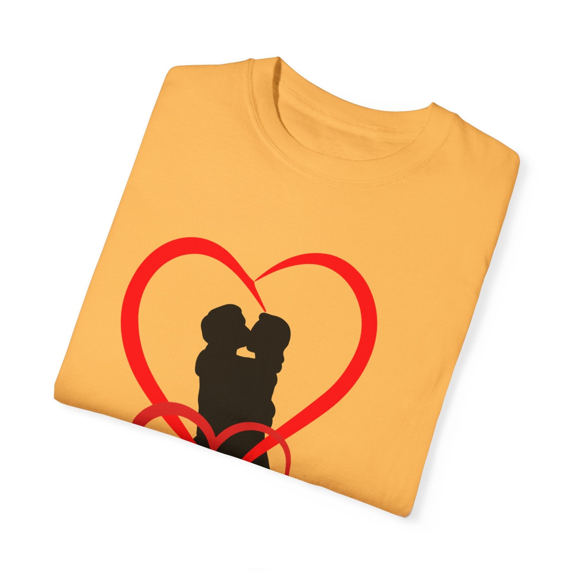 Dance Couple Heart Print UNISEX T-shirt - Gift for Her - JennyCool