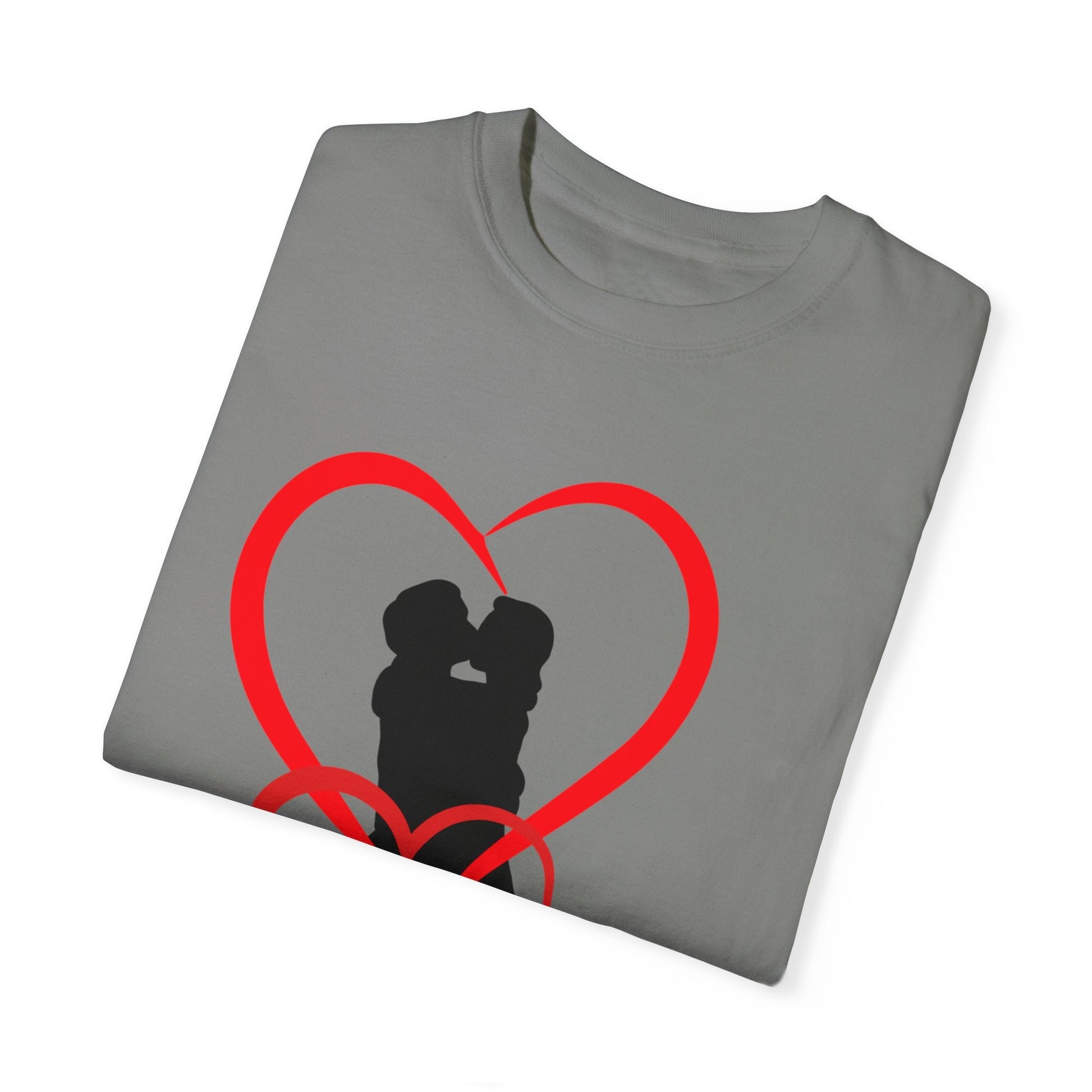 Dance Couple Heart Print UNISEX T-shirt - Gift for Her - JennyCool