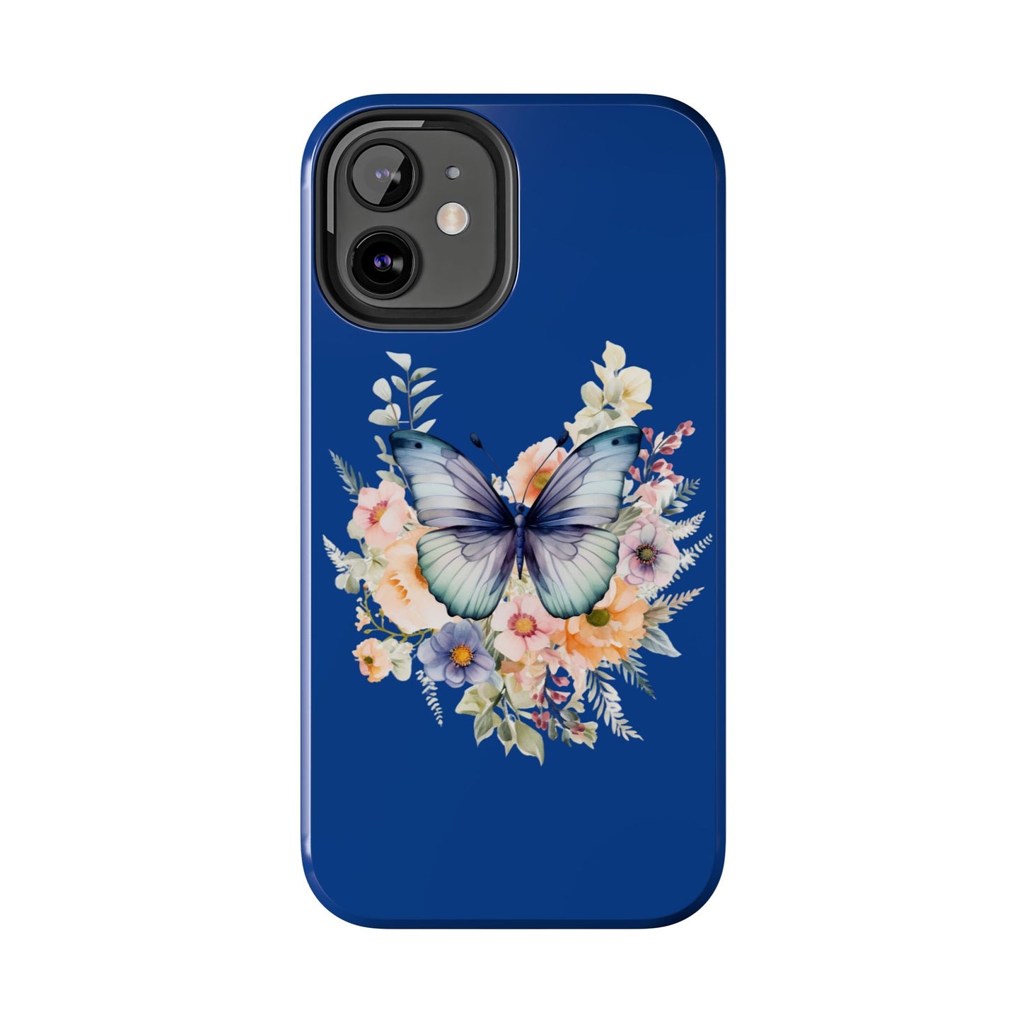 Dark Blue Tough Phone Cases - JennyCool