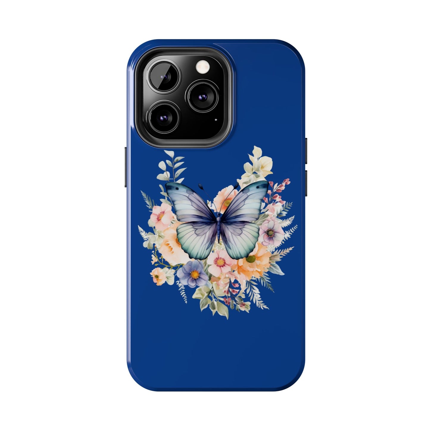 Dark Blue Tough Phone Cases - JennyCool