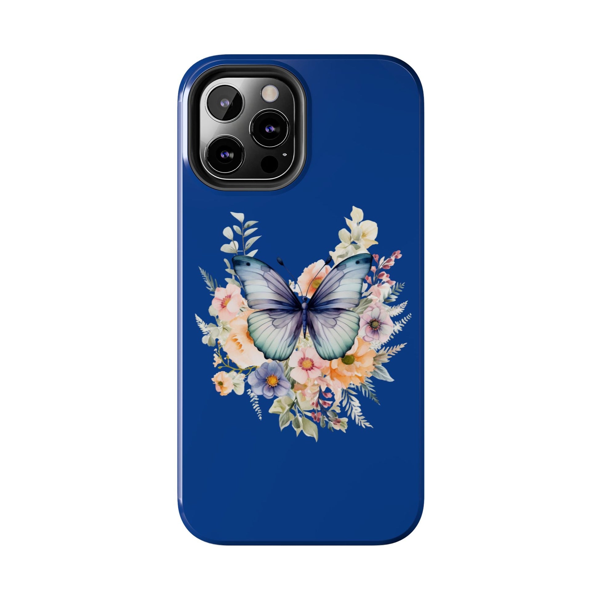 Dark Blue Tough Phone Cases - JennyCool