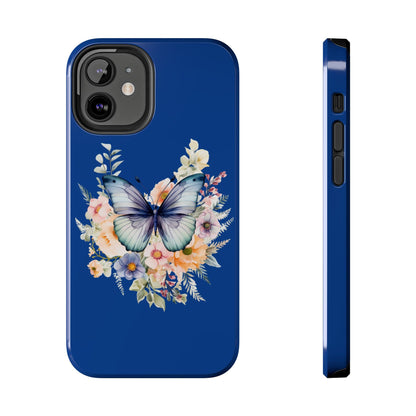 Dark Blue Tough Phone Cases - JennyCool