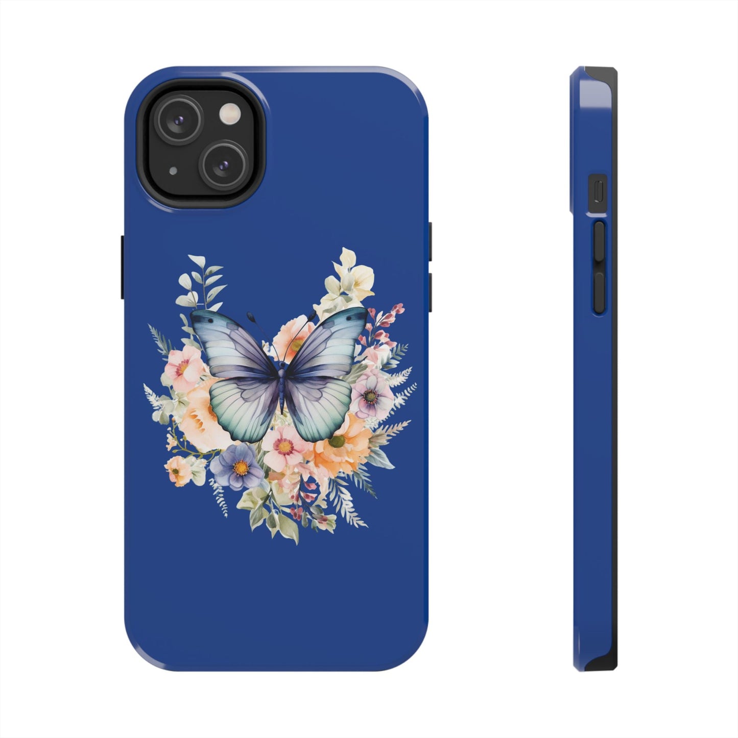 Dark Blue Tough Phone Cases - JennyCool