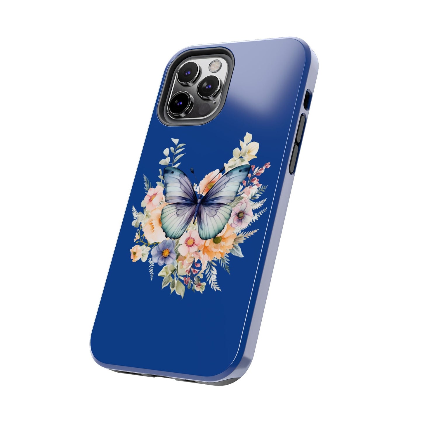 Dark Blue Tough Phone Cases - JennyCool