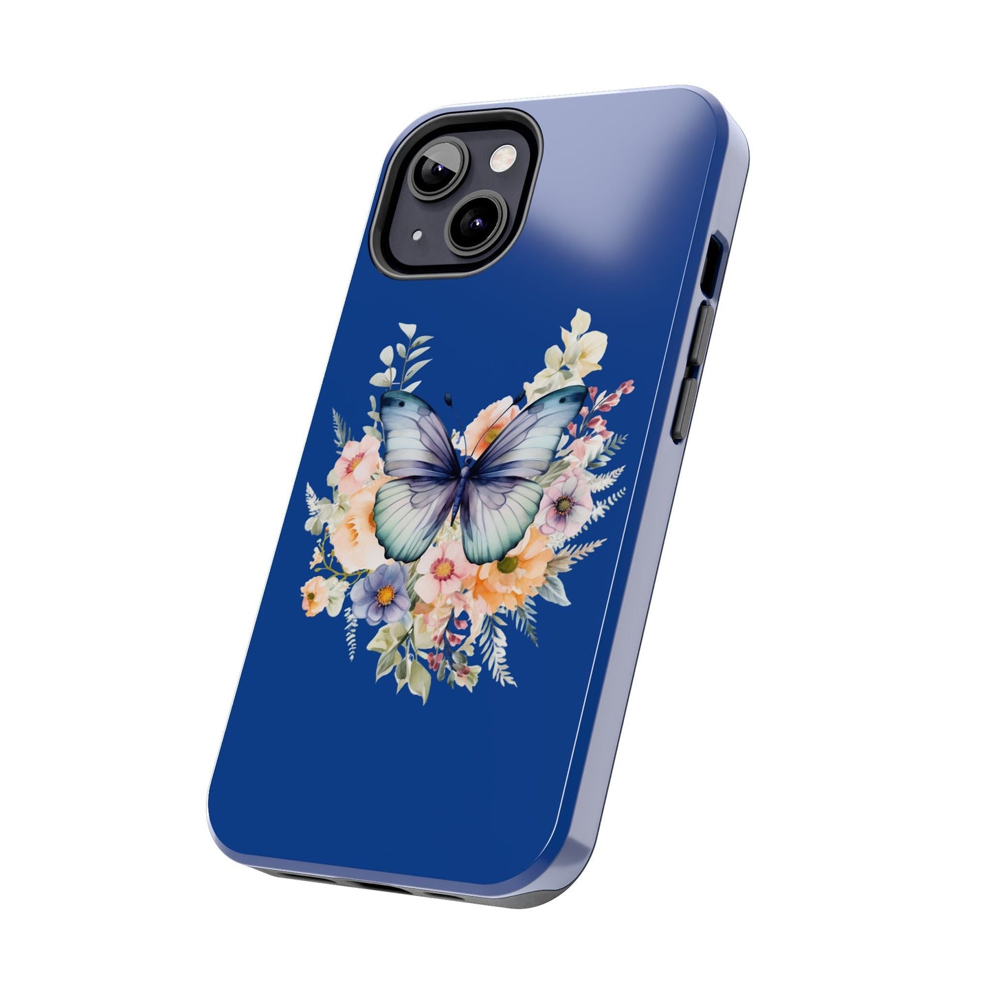 Dark Blue Tough Phone Cases - JennyCool