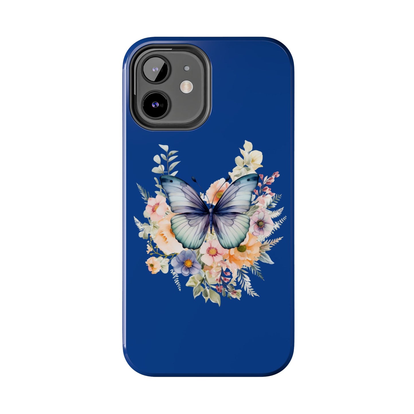 Dark Blue Tough Phone Cases - JennyCool