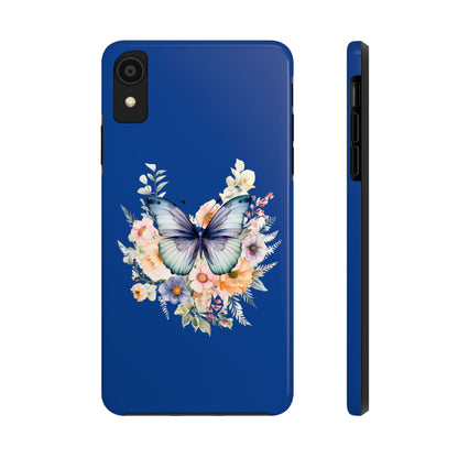Dark Blue Tough Phone Cases - JennyCool