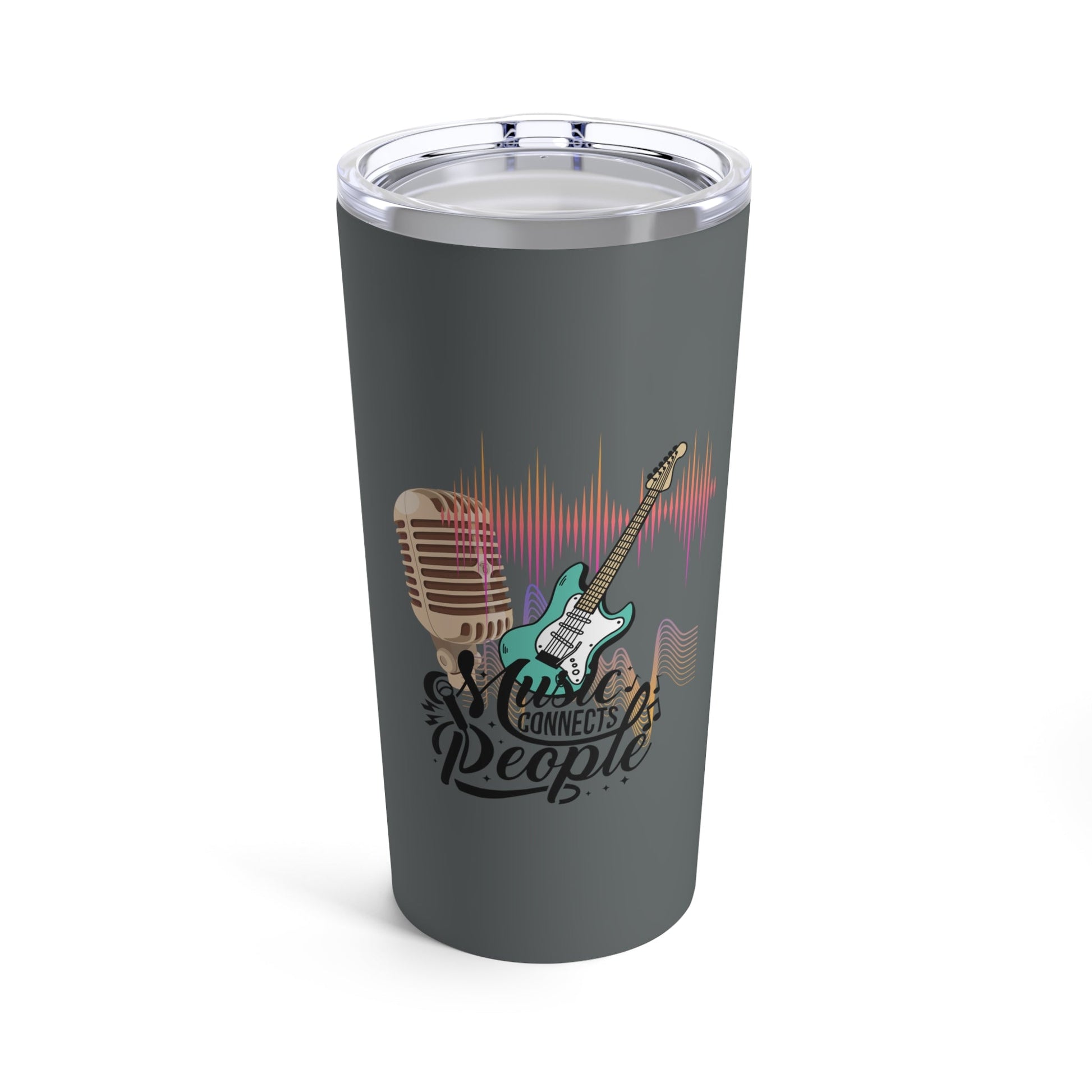 Dark Gray Camping Tumbler 20oz - JennyCool