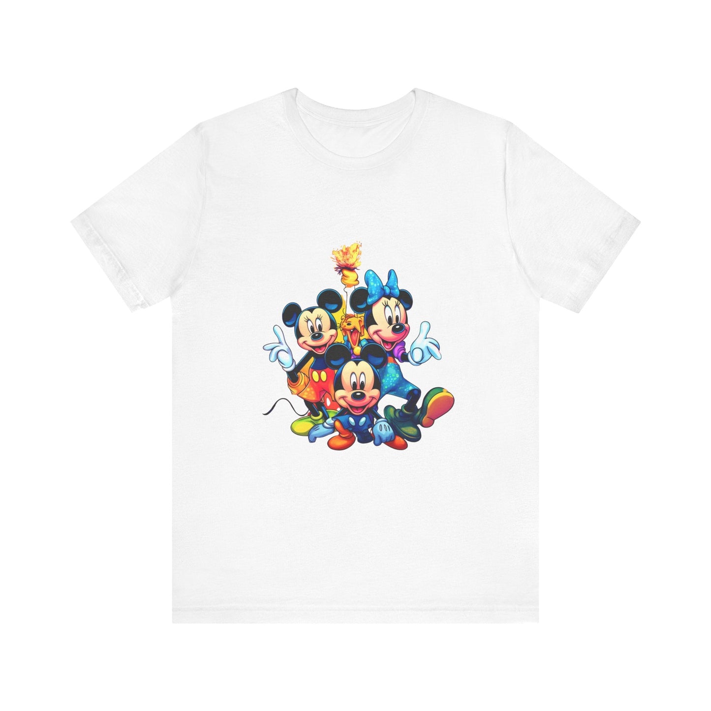 Disney Print tshirt, Mickey Mouse, t-shirt for kids, teen sleeveless, adult shirt, colorful summer apparel, men women clothe, printed - JennyCool