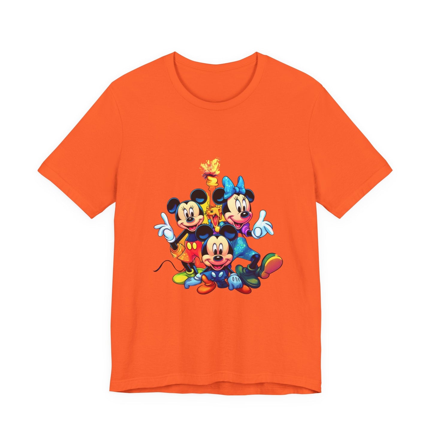 Disney Print tshirt, Mickey Mouse, t-shirt for kids, teen sleeveless, adult shirt, colorful summer apparel, men women clothe, printed - JennyCool