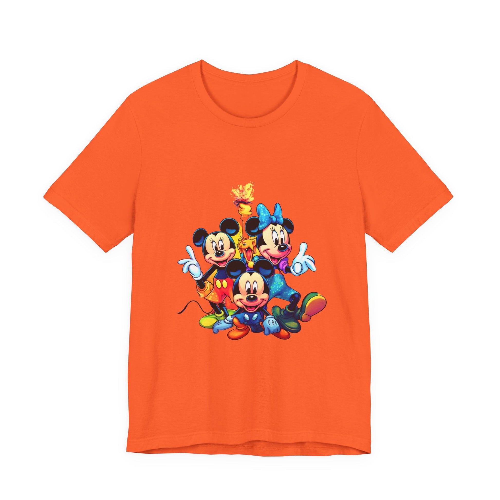Disney Print tshirt, Mickey Mouse, t-shirt for kids, teen sleeveless, adult shirt, colorful summer apparel, men women clothe, printed - JennyCool