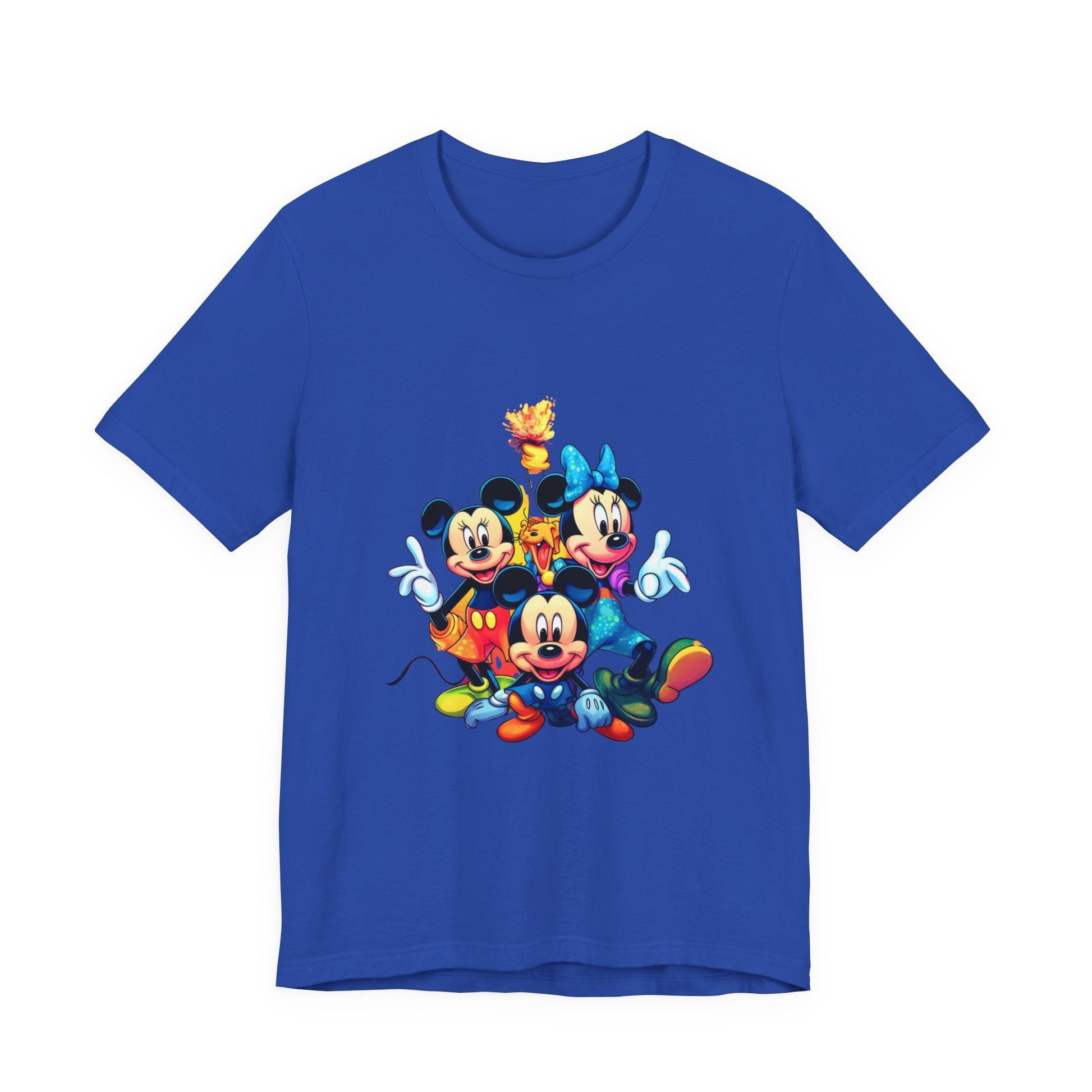 Disney Print tshirt, Mickey Mouse, t-shirt for kids, teen sleeveless, adult shirt, colorful summer apparel, men women clothe, printed - JennyCool