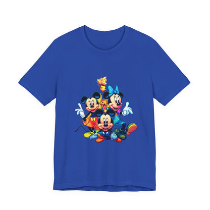 Disney Print tshirt, Mickey Mouse, t-shirt for kids, teen sleeveless, adult shirt, colorful summer apparel, men women clothe, printed - JennyCool