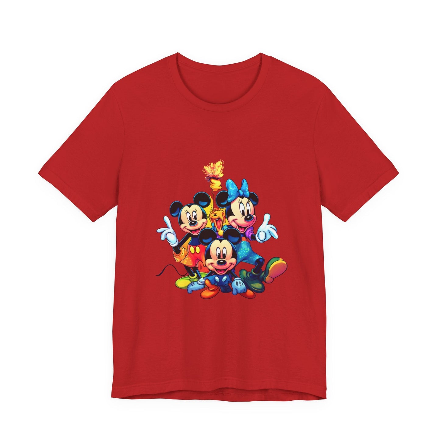 Disney Print tshirt, Mickey Mouse, t-shirt for kids, teen sleeveless, adult shirt, colorful summer apparel, men women clothe, printed - JennyCool