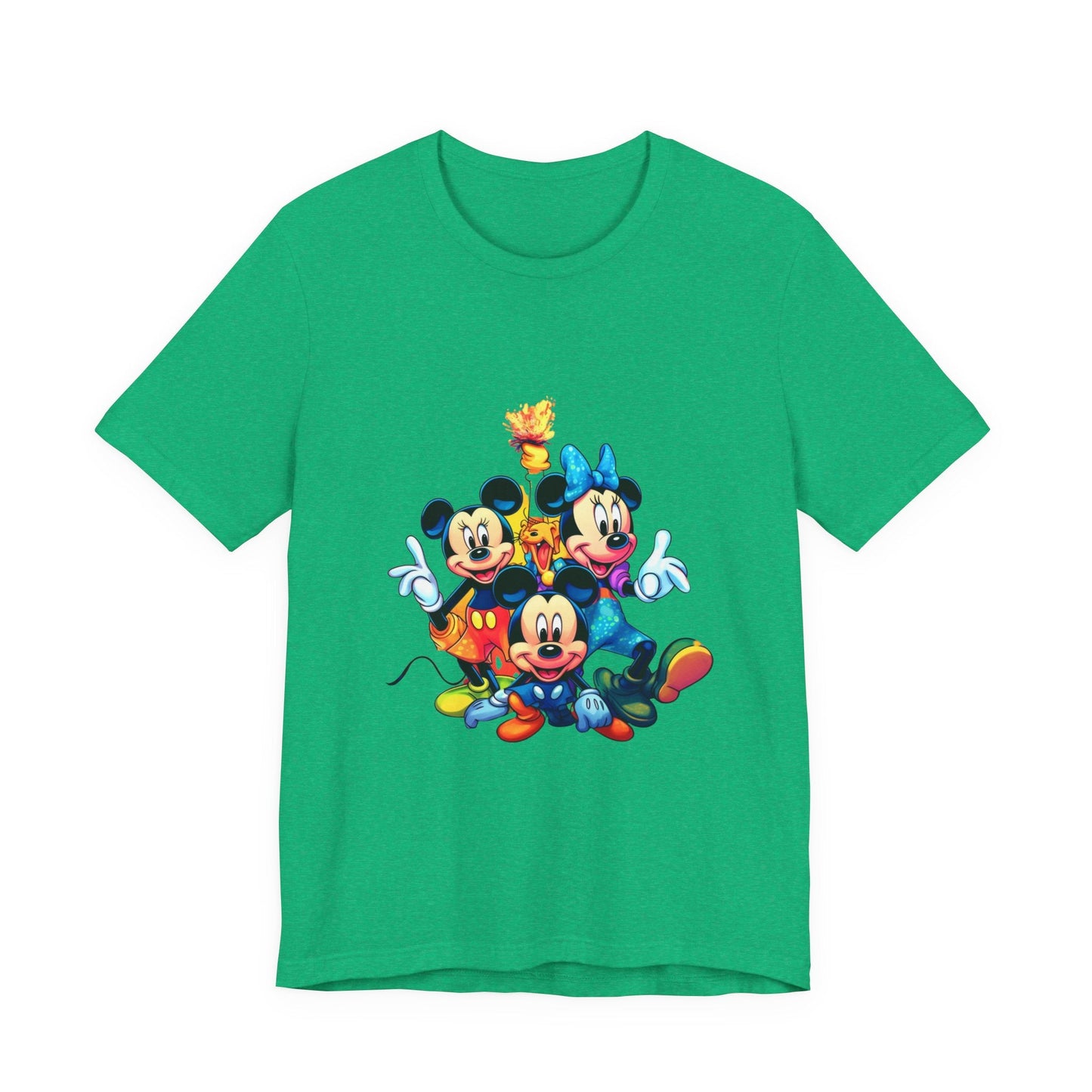 Disney Print tshirt, Mickey Mouse, t-shirt for kids, teen sleeveless, adult shirt, colorful summer apparel, men women clothe, printed - JennyCool